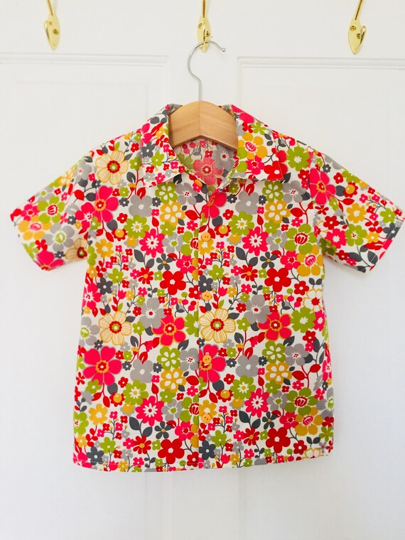 flower shirt boys
