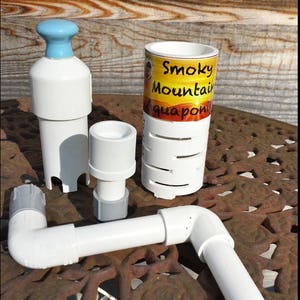 Aquaponics Bell Siphon, 4&quot; Media Mini Kitchen Garden, 7000+ Siphons Worldwide!!