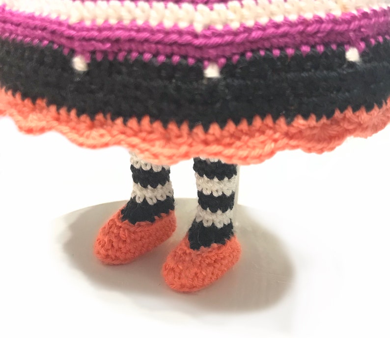Crochet Doll Pattern witch doll pattern crochet pattern image 6