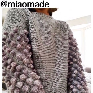 Crochet Pullover Pattern, Crochet Sweater Pattern, Adjustable , pdf, women top pattern, adult sizes, top down pullover, beginners pattern image 2