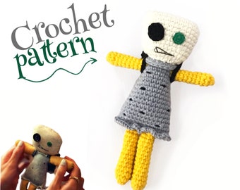 Crochet Mang-Tae Pattern, amigurumi pattern, k-drama toy,  IOTNBO , PDF Amigurumi Pattern, nightmare catcher, doll pattern, Halloween toy