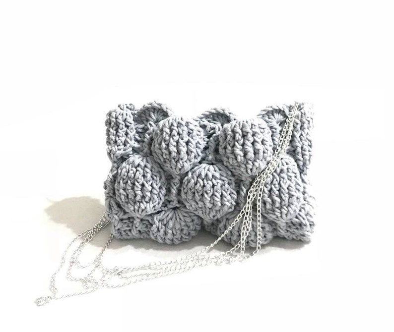 CROCHET clutch PATTERN, PURSE pattern, pdf download, bag pattern image 2