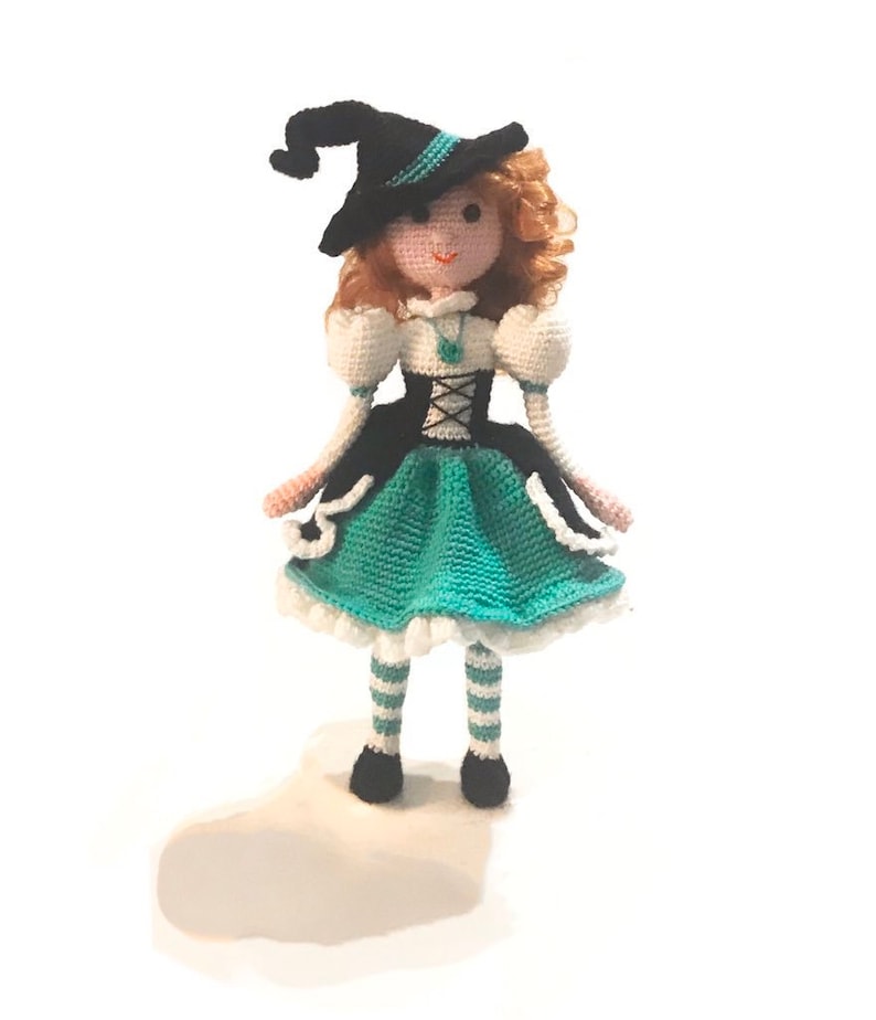 crochet doll pattern crochet doll with clothes crochet image 1