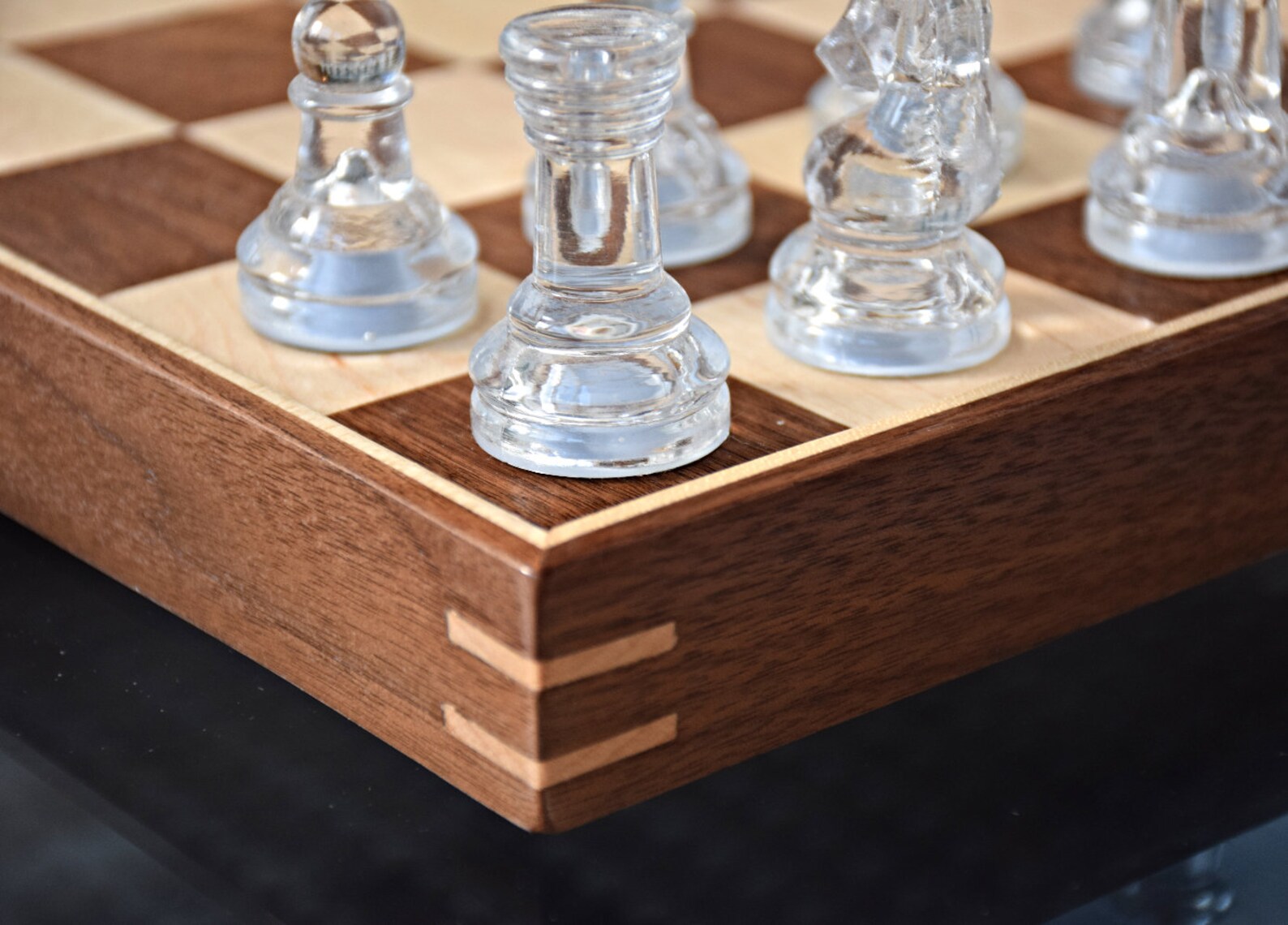 Handmade Custom Wood Chess Board Etsy