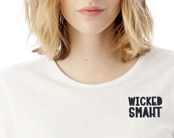 wicked smaht etsy