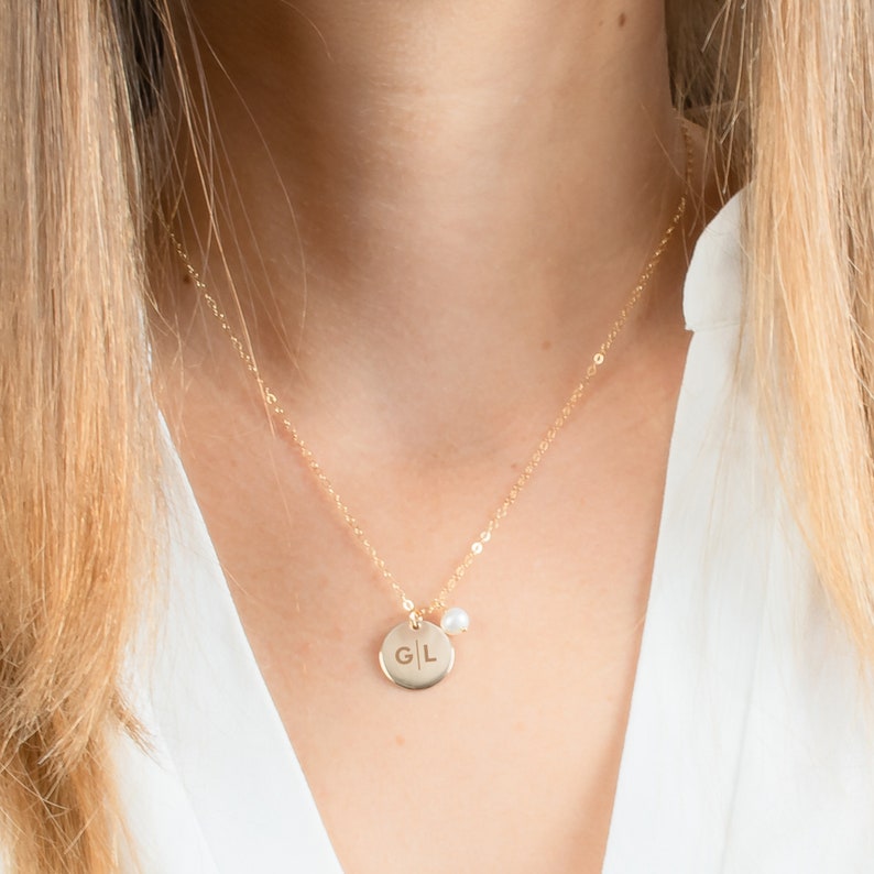 Birthday Gift for Best Friend Personalized Pendant Necklace Etsy