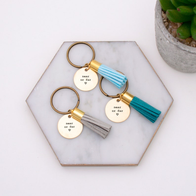 Friendship Keychain Best Friend Key Chain Friendship Gift Etsy