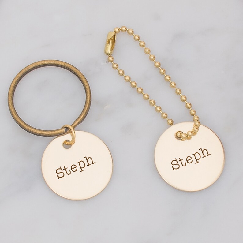 my name pix keychain