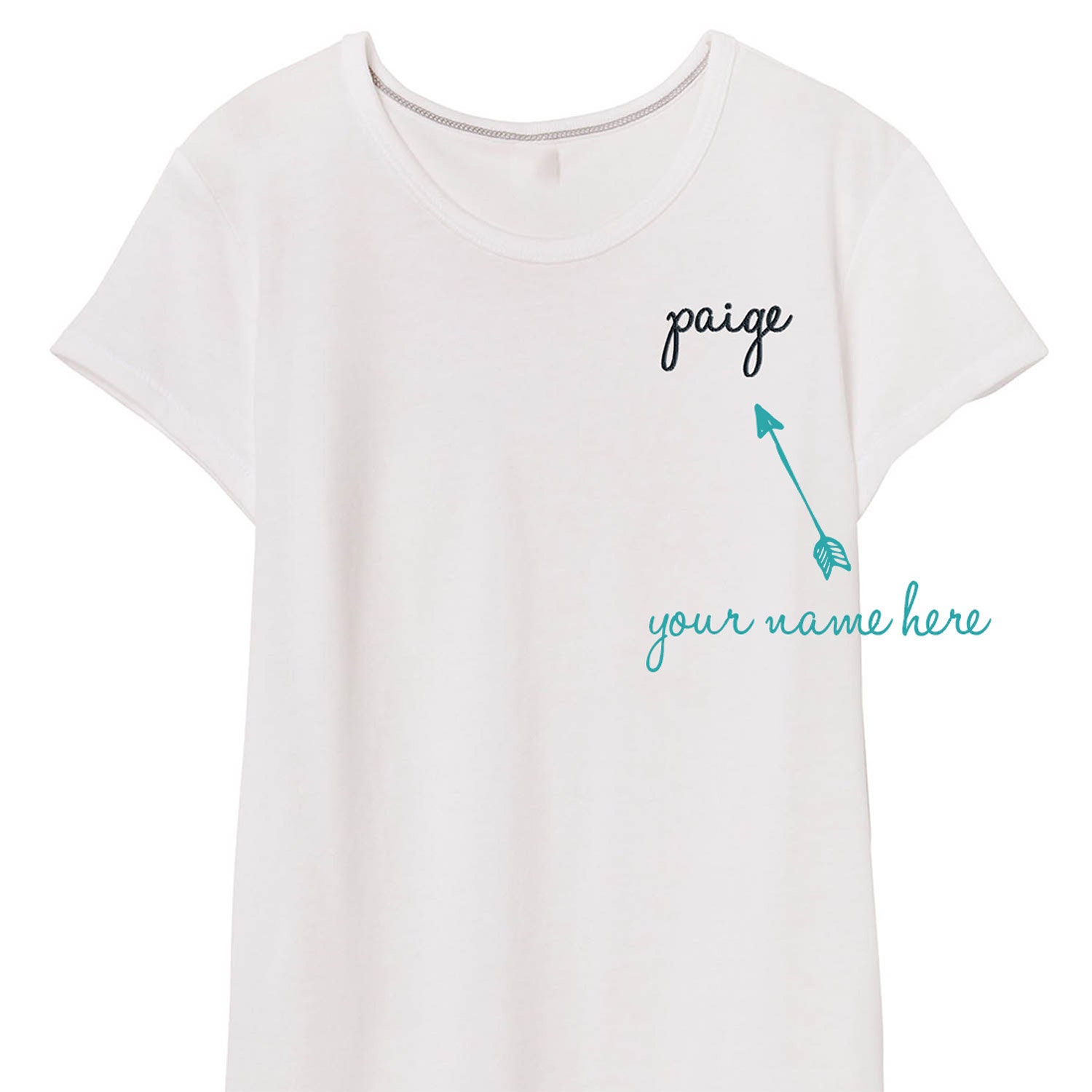 embroidered tee shirts near me