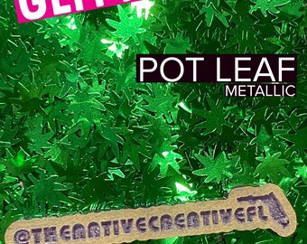 Maple Leaf Metallic Glitter 2g * Supplies