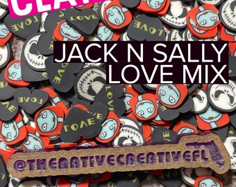 Jack n Sally Love Mix Clay Slices 5g * Supplies