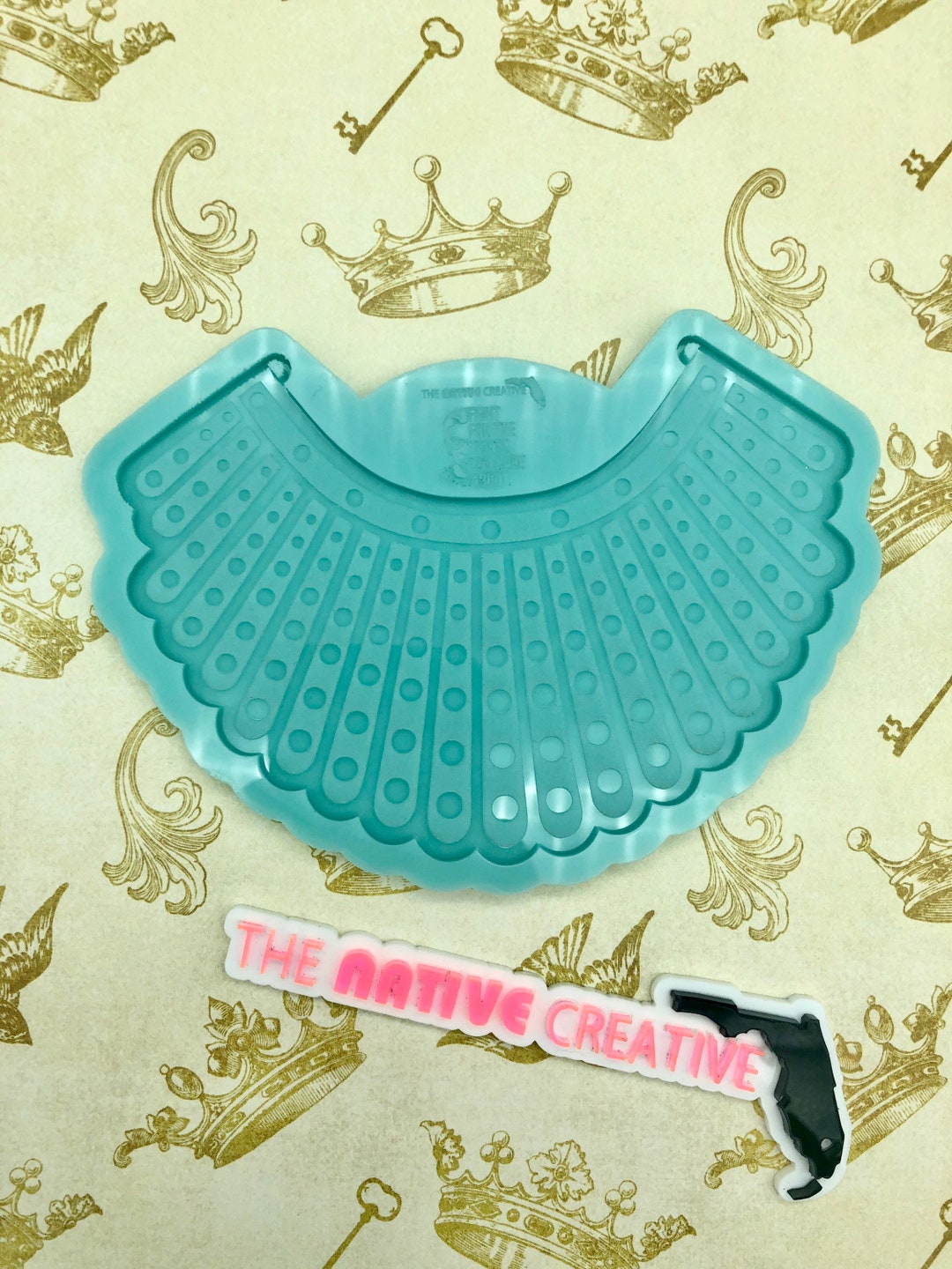 RBG Dissent Collar Jewelry Palette Silicone Mold for Resin Etsy