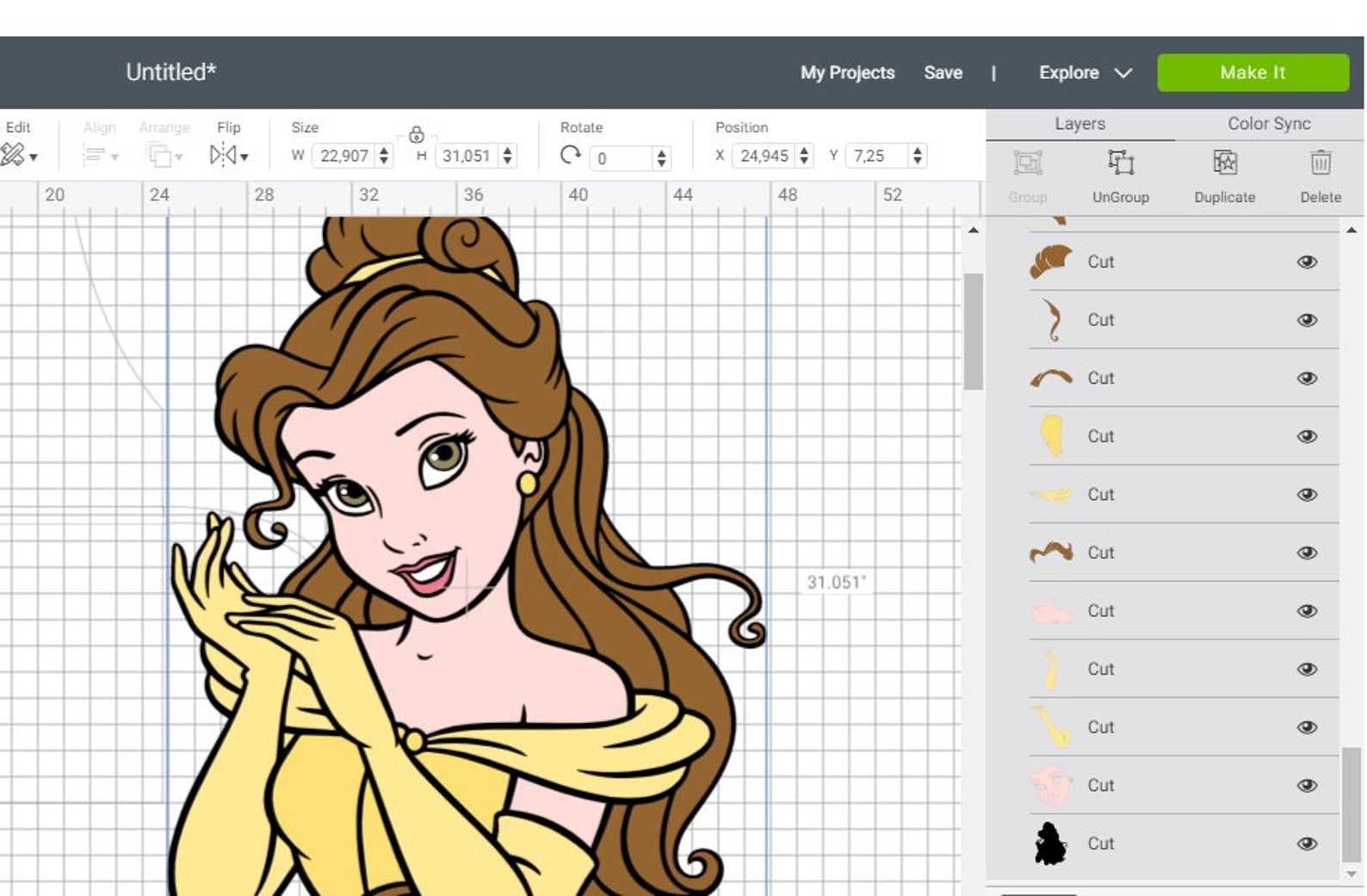 Download Disney Princess SVG Bundle Elsa Cenicienta Moana | Etsy