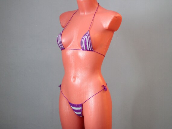 extreme crochet bikini