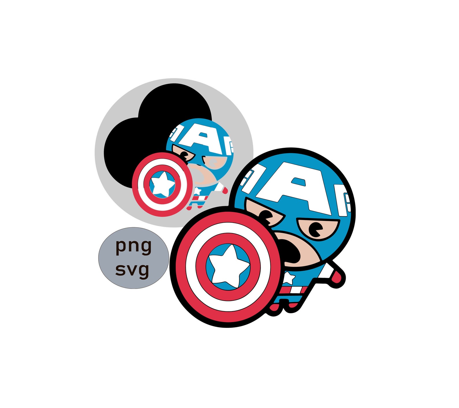 Download LAYERED Chibi Spiderman SVG Cricut Cut File Digital File ...