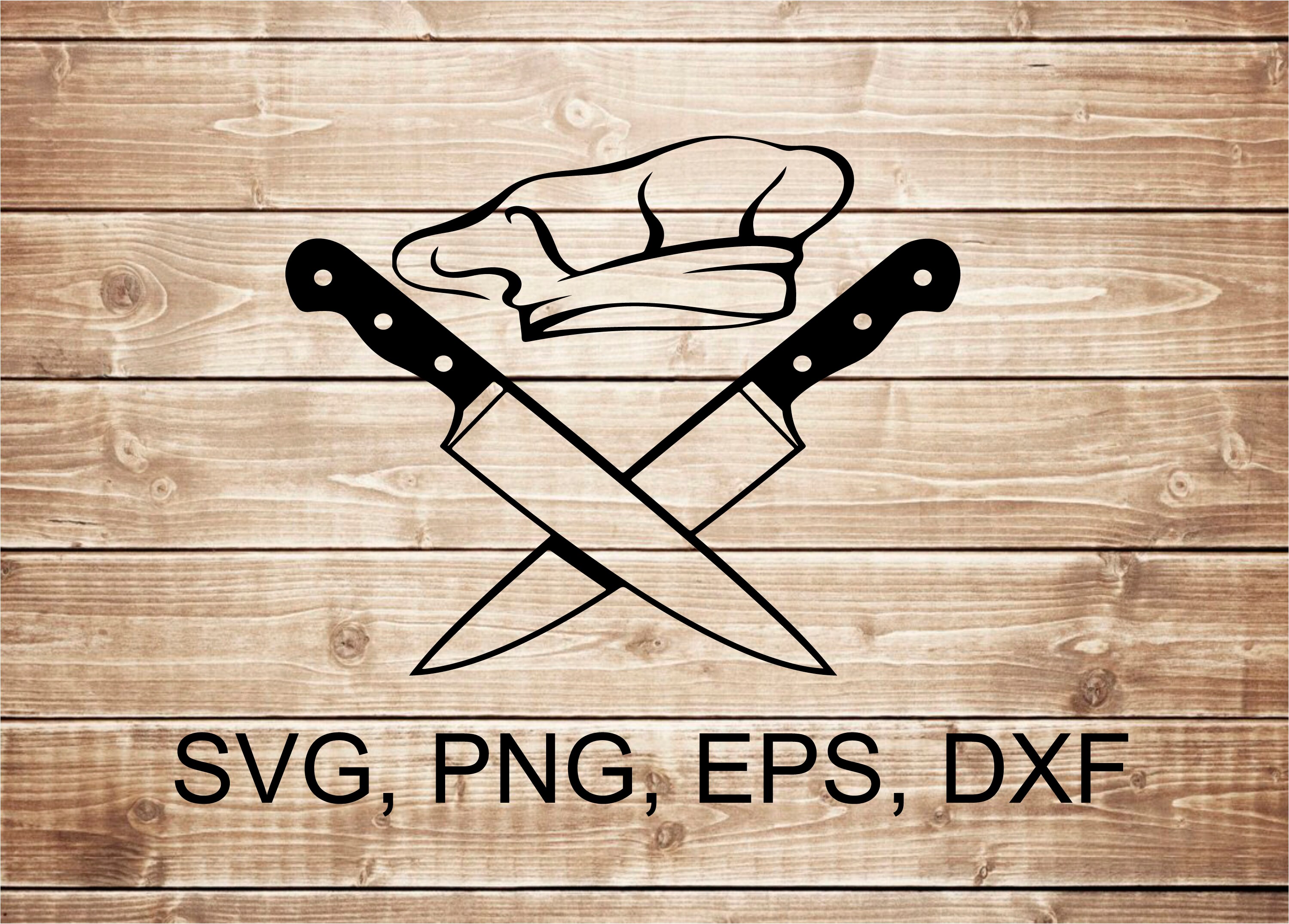 Chef Logo SVG Chef Svg Cook Svg Chef Clipart Chef Files | Etsy