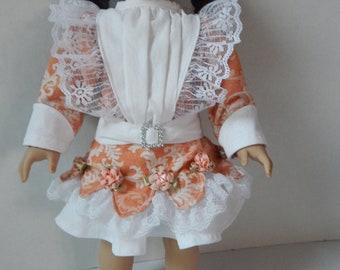 18 inch Edwardian doll dress