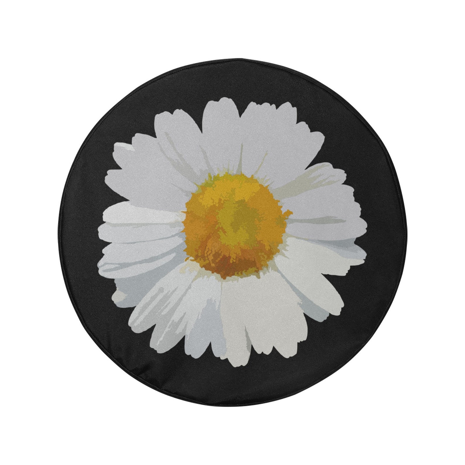Daisy Flower Spare Tire Cover Flower Jeep Cover Daisy Jeep Etsy