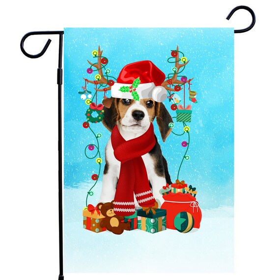 Beagle Garden Flag Dog Beagle Garden Flag Dog, Beagle Garden Flag