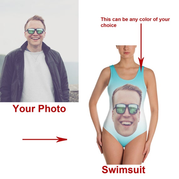 custom swimsuit with face
