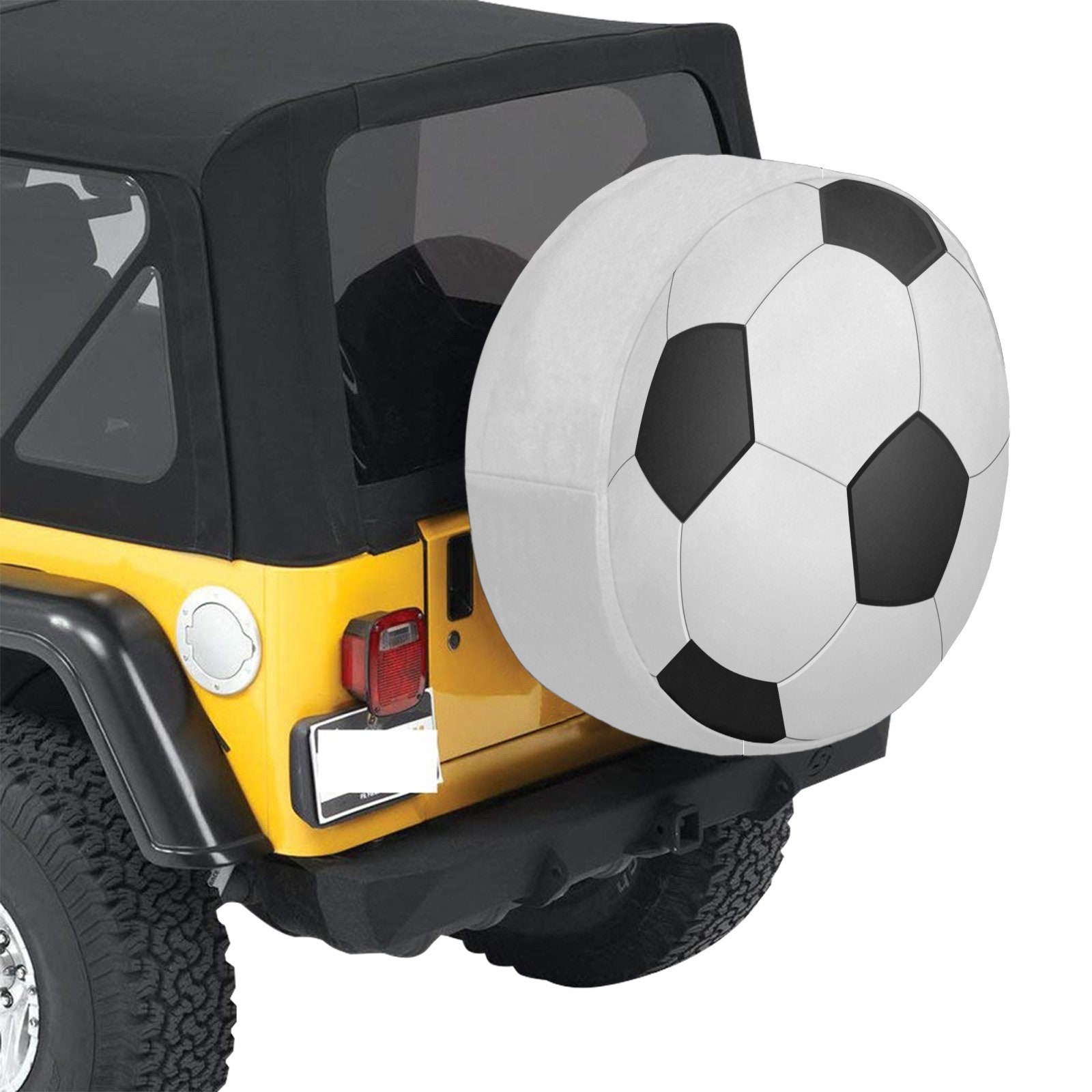 Football Jeep Tire Cover soccer tire cover Football Players Etsy