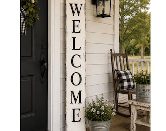 Front Porch Welcome Sign