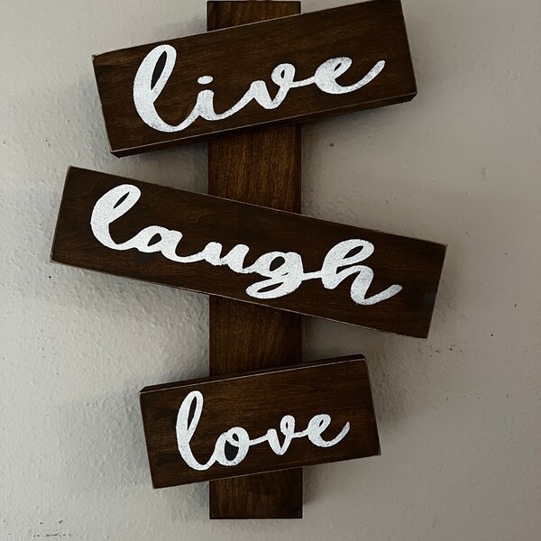 Live Laugh Love Art Etsy