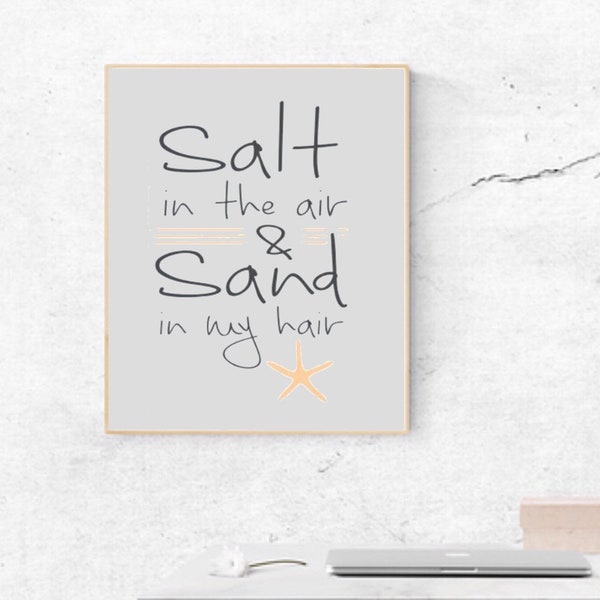 Salt in the Air - Etsy
