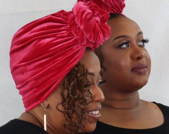 Knotted turban  /  headwrap / knotted headwrap