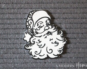 Vintage Santa Claus Icon for Letterboards and Felt Boards | Christmas Icons, Christmas Letter board, Vintage Christmas Icon