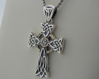 Cross Thorn Pendant - Etsy