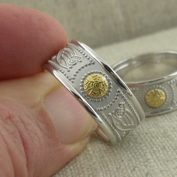 Celtic warrior shield ring outlet
