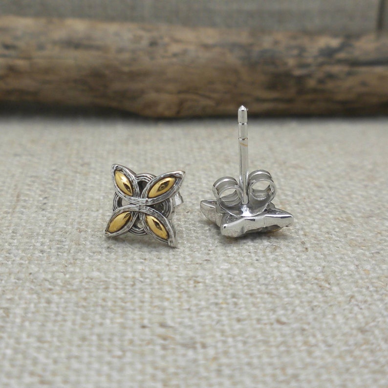 Star Celtic Cross Earrings