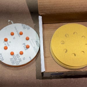 Handy 5&quot; Disk Sander sanding pad 8 Hole Aligning Tool