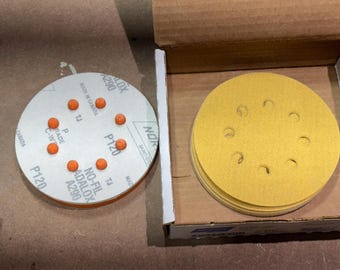 Handliches 12,7 cm Scheibenschleifgerät Schleifteller mit 8 Loch Ausrichtwerkzeug