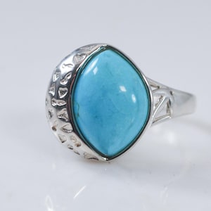 Jay King DTR Desert Rose Trading Sterling Silver Turquoise Ring