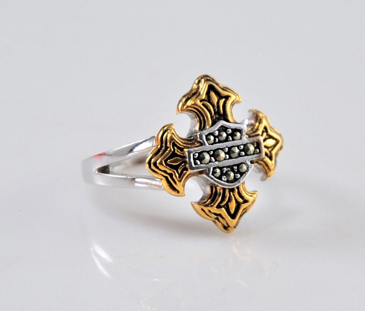 Franklin mint harley davidson rings clearance