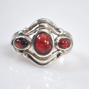 Pranda Sterling Silver Amber Ring