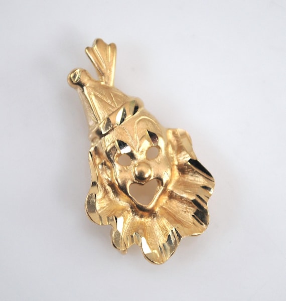 Michael Anthony 14K Gold Clown Charm Pendant