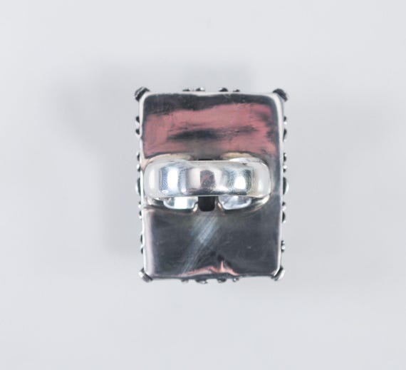 HEAVY Native American Signed 925 Sterling Silver … - image 5