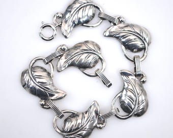 Collier Plastron Vintage Années 80 - Chaîne Et Nacre - Créateur Français - Style Bohème Chic