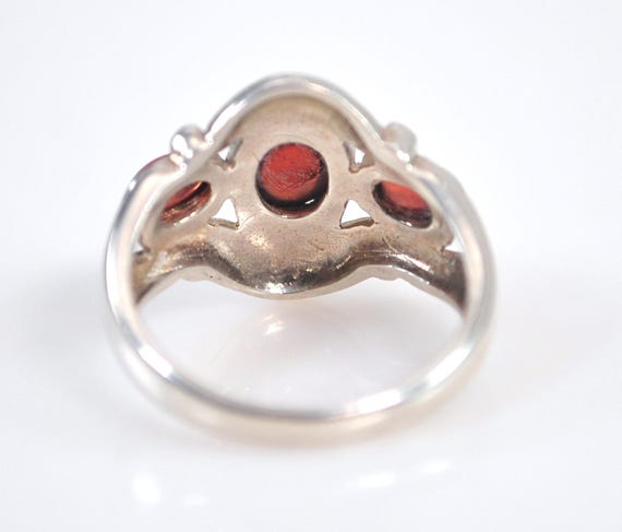 Pranda Sterling Silver Amber Ring - image 6