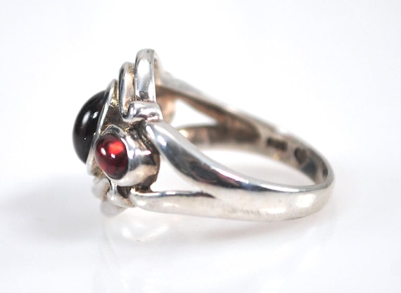 Pranda Sterling Silver Amber Ring - image 4