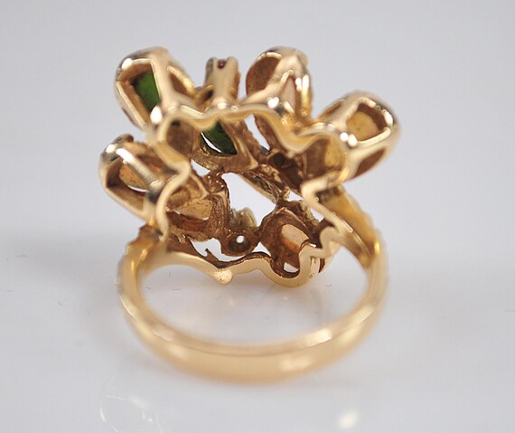 14K Gold Opal Statement Ring - image 7