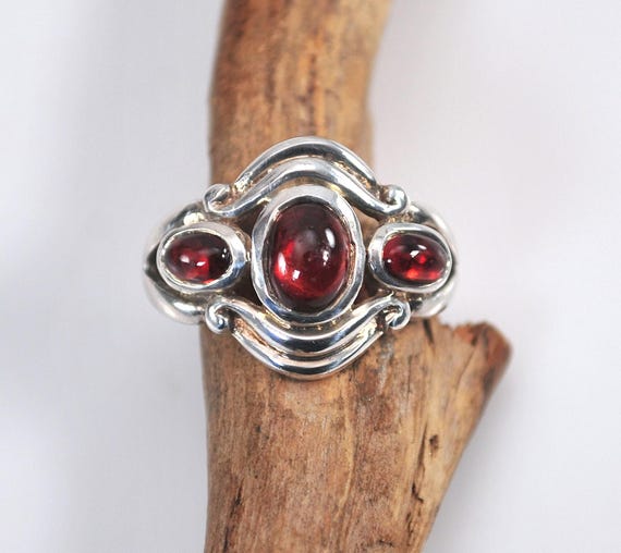 Pranda Sterling Silver Amber Ring - image 2