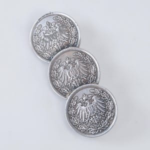 German Deutshes Reich Coin Brooch
