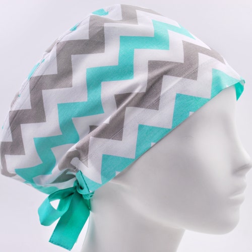 Scrub Cap for Women Scrub Hats Geometry Scrub Hat Surgery Etsy