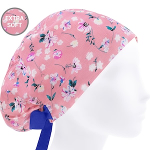 Scrub cap, surgical scrub hat, surgery caps, floral scrub hats