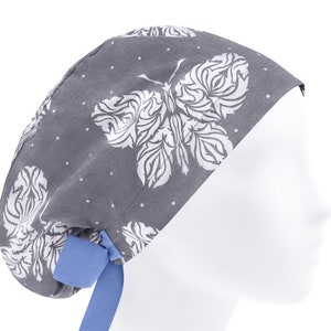 Surgical cap, scrub caps, scrub hats, surgery caps, butterfly nurse hat