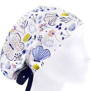 Scrub hat, surgical caps, scrub cap for women, butterfly nurse hats